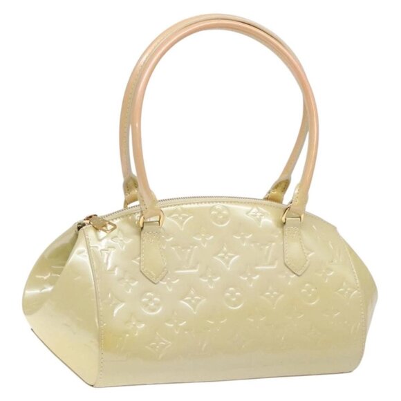 LOUIS VUITTON Vernis Sherwood PM Hand Bag Broncorail M91491 LV Auth 138771 - Picture 1 of 16